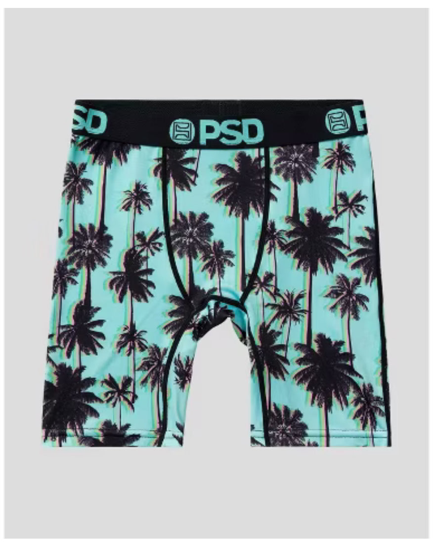 PSD Boys' 2pk Tropical Pineapple Boxer Briefs Rojo/Aqua Blue- Talla XL (26/28)