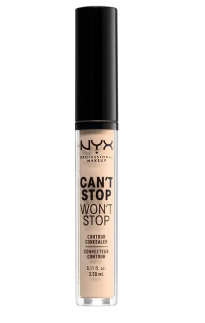 NYX Professional Makeup Can't Stop Won't Stop Contour Concealer - 0,11 fl oz- Color
04 Light Ivory