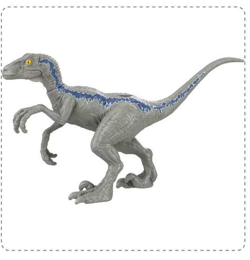 Jurassic World: Figura de dinosaurio 'azul' de Dominion Ferocious Pack Velociraptor