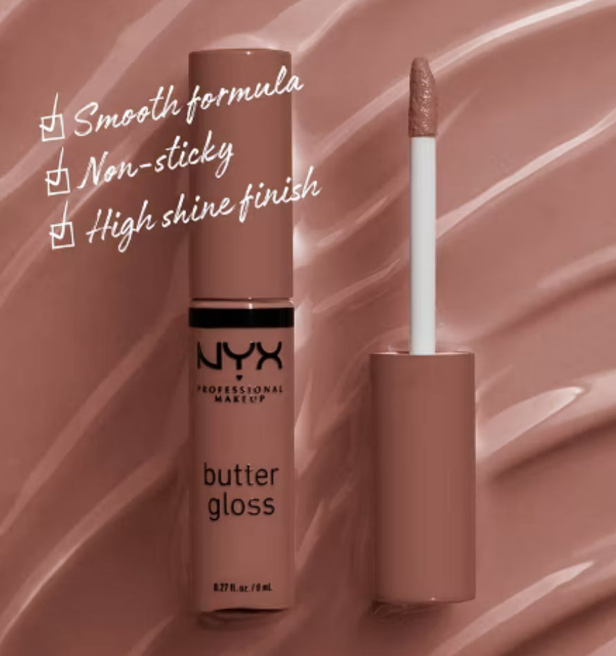 NYX Professional Makeup Butter Lip Gloss - 0.27 fl oz