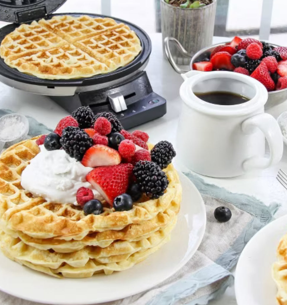 Wafflera - Gofrera clásica Cuisinart - Acero inoxidable - WMR-CAP2