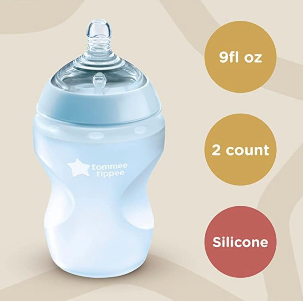 Tommee Tippee 2pcs 0m+