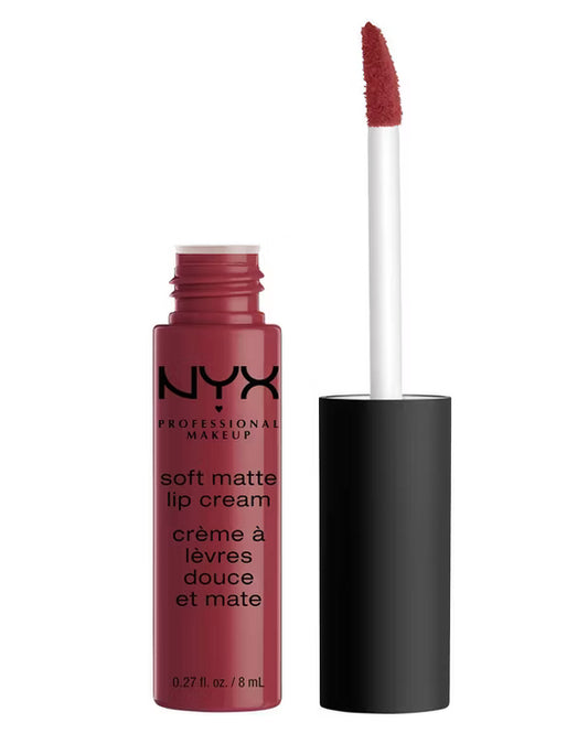 NYX Professional Makeup Soft Matte Lip Cream Lápiz labial líquido ligero - 0,27 fl oz-Color
Budapest