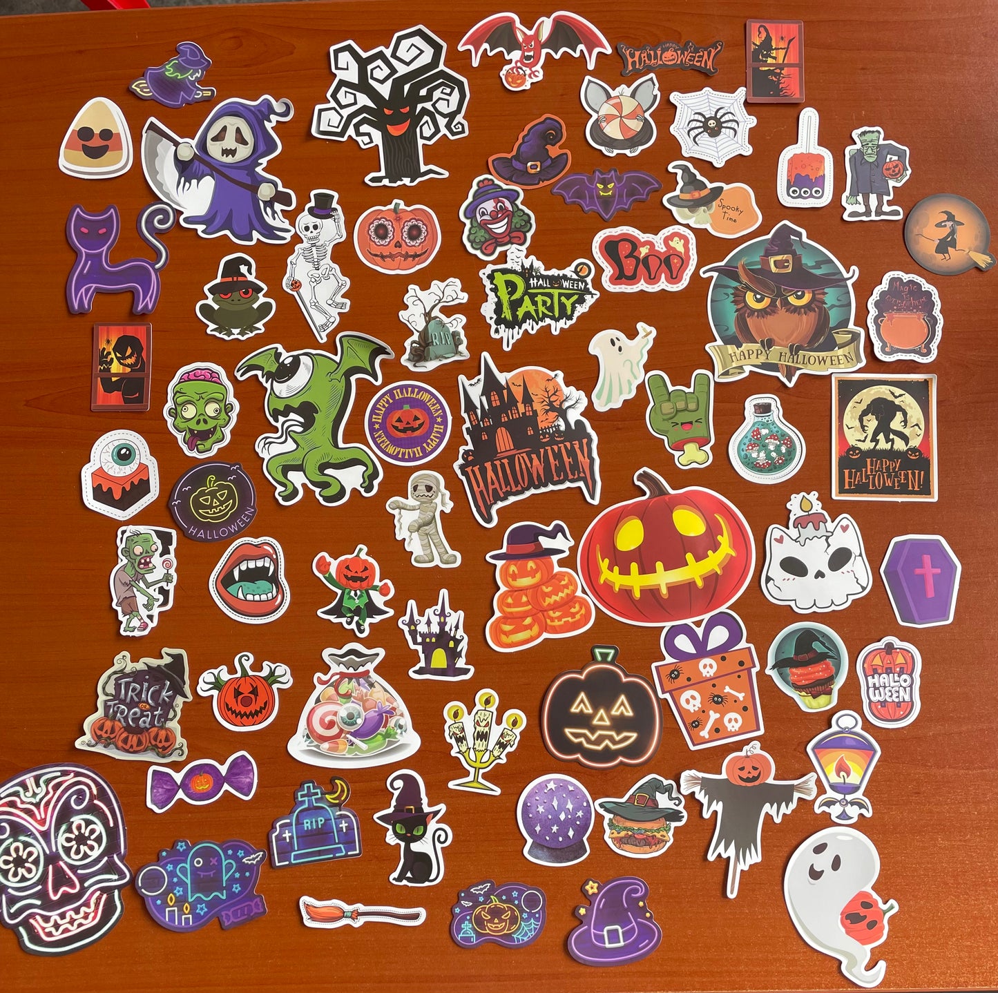 Stickers Halloween- 67 pcs