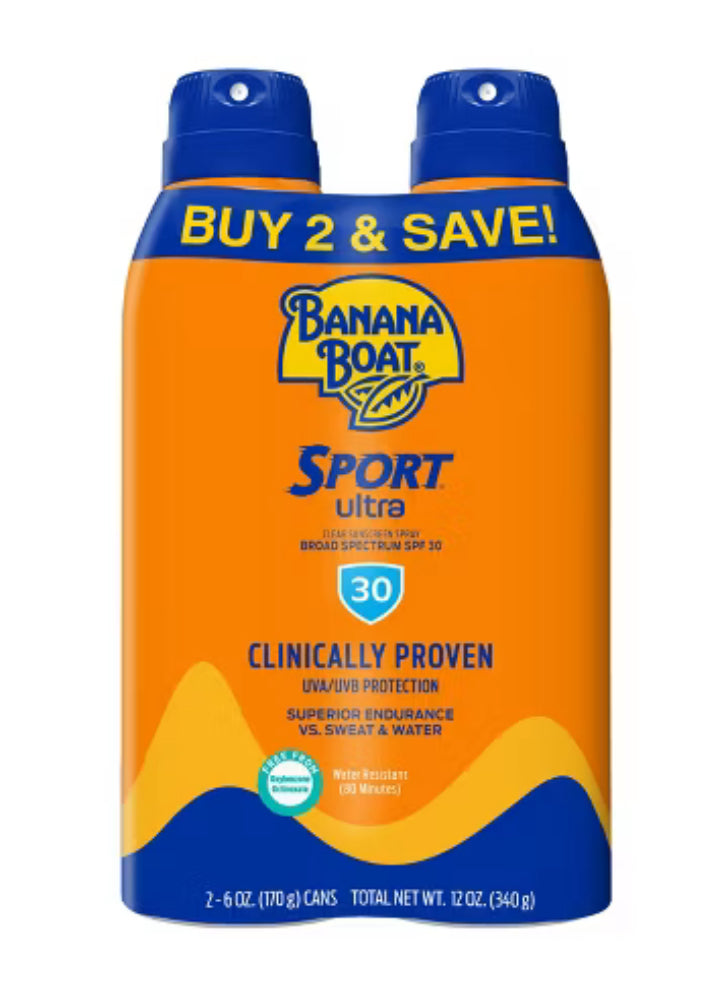 Spray de protector solar transparente Banana Boat Ultra Sport