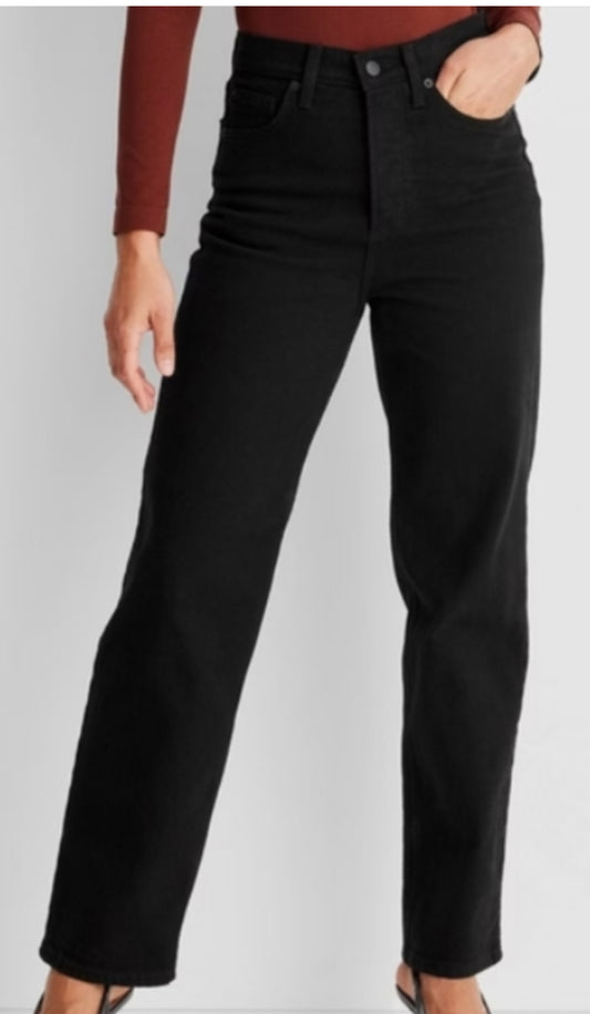 Universal Thread-  Women's Highest Rise Straight Jeans color negro -  talla  2