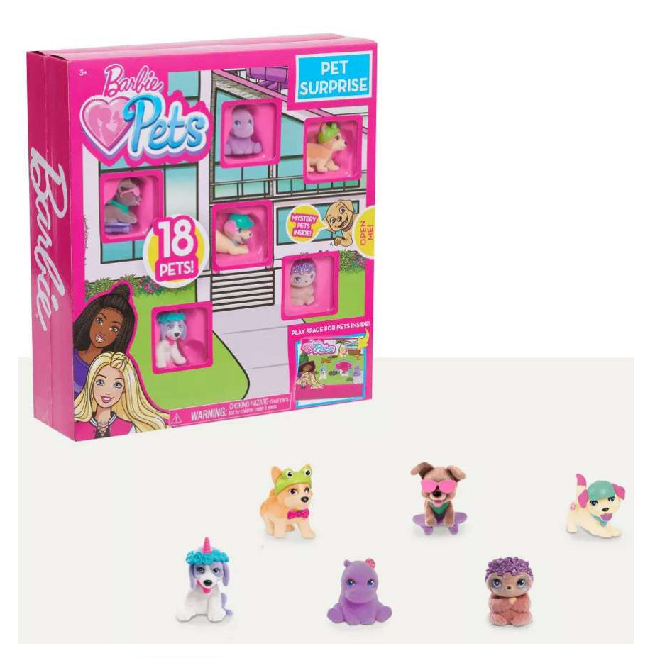 Barbie Pets Deluxe Pet Surprise Animal Figures Exclusive