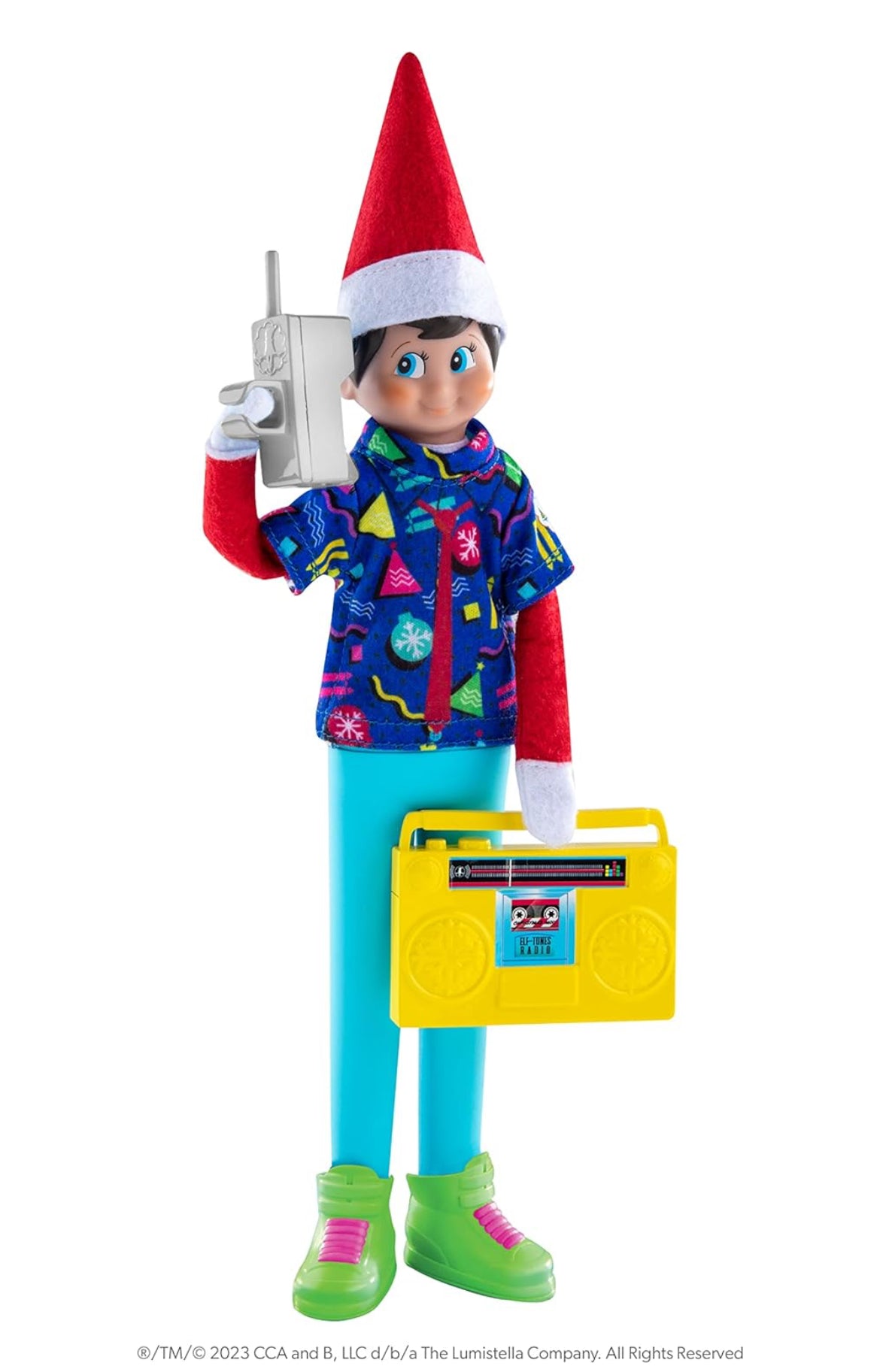 The Elf on the Shelf MagiFreez® Retro Rad 80's Gear- ¡Ayuda a tu elfo Scout a ser el más raddest en The Block!