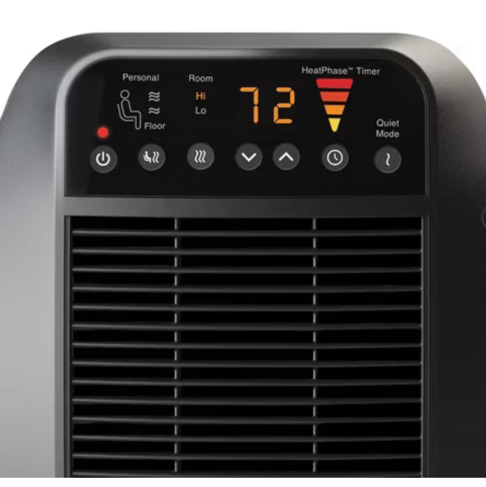 Calentador de cerámica Honeywell Heat Genius negro