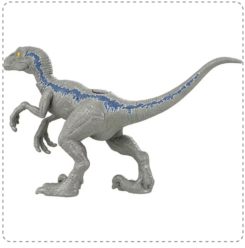 Jurassic World: Figura de dinosaurio 'azul' de Dominion Ferocious Pack Velociraptor