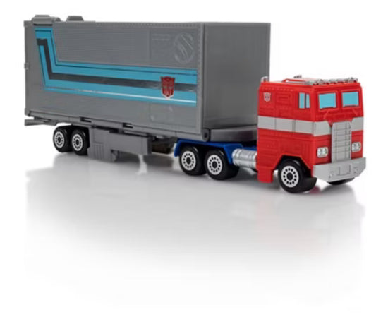 Juego de transporte de transformadores Optimus Prime de micromáquinas