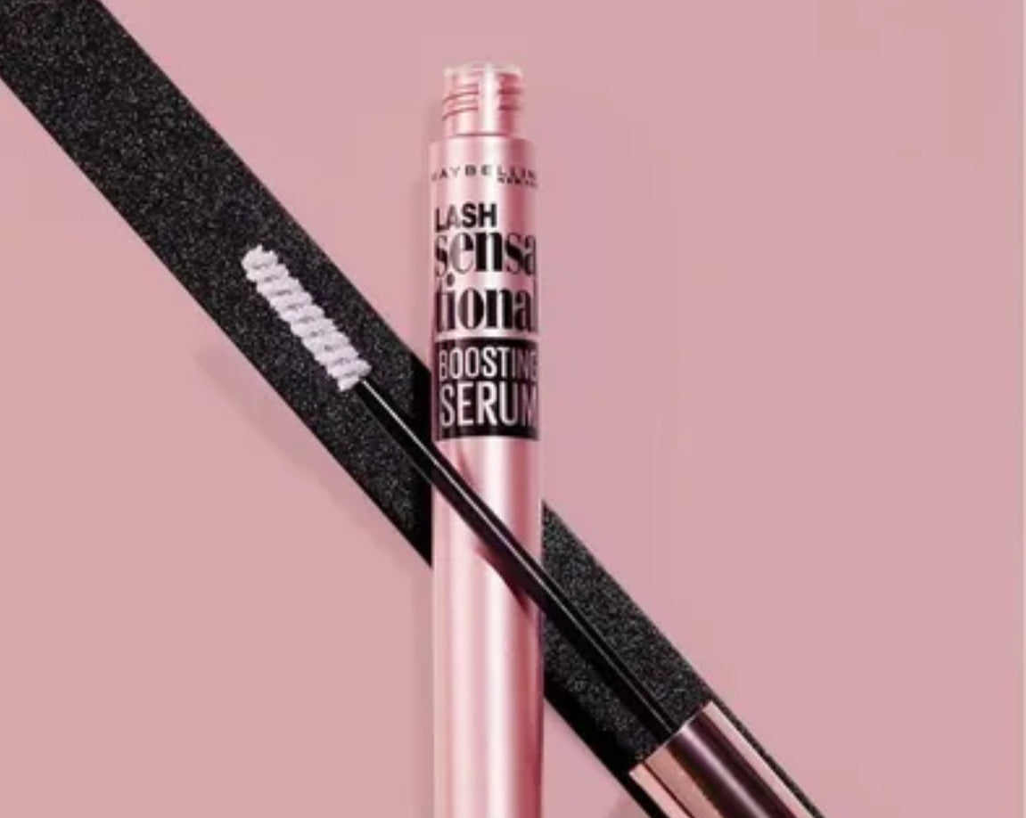 Maybelline New York Lash Sensational Boosting Serum para pestañas, 0.18 onzas líquidas