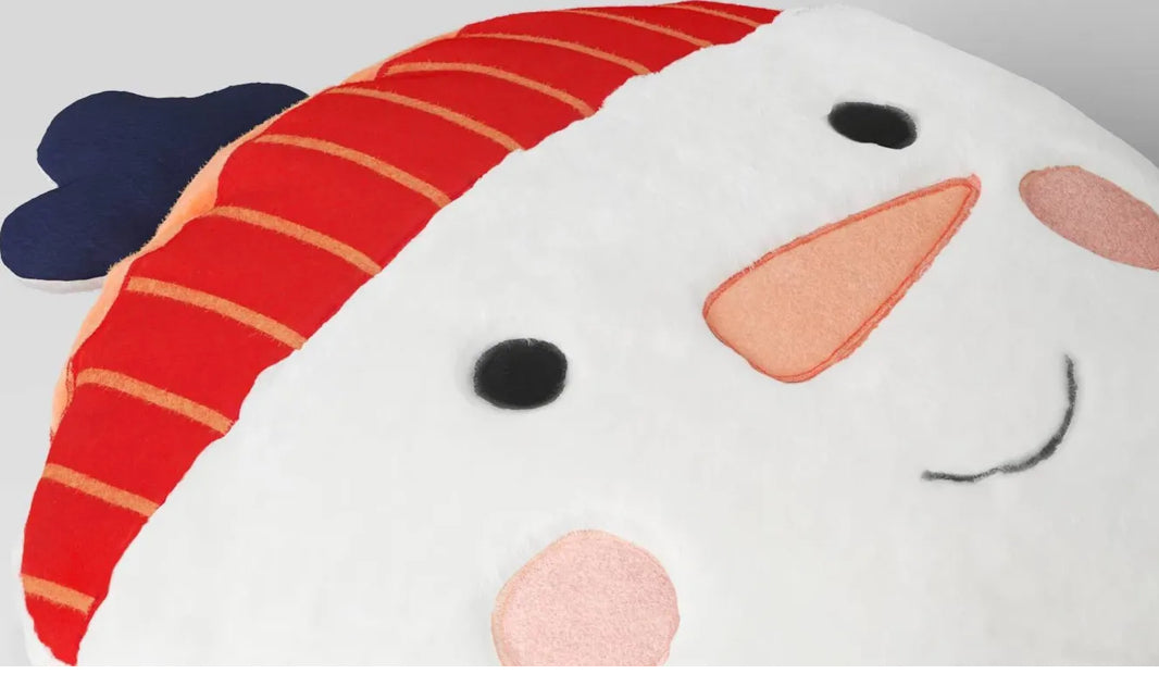 Almohada de felpa de Navidad reversible de 16" a muñeco de nieve - Wondershop™