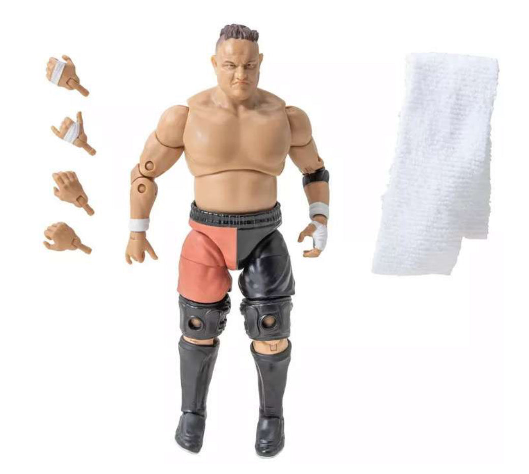 AEW All Elite Wrestling Colección inigualable Samoa Joe Figura de acción exclusiva