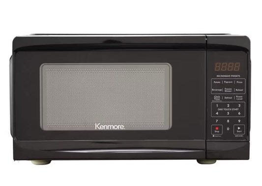 Microondas Kenmore de 0,7 pies cúbicos - Negro