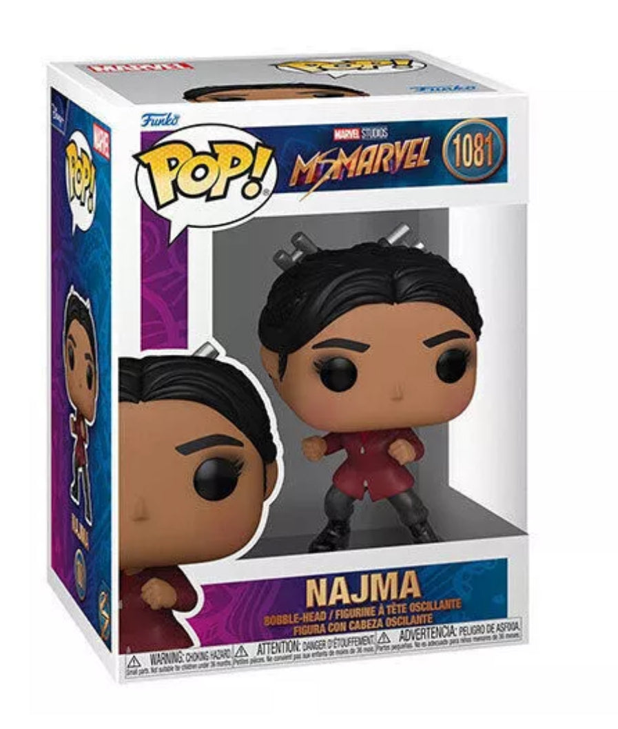 Funko POP! Marvel Ms Marvel Najma #1081