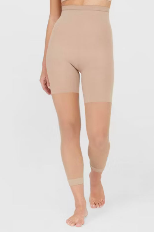 ASSETS by SPANX Moldeador sin pies de cintura alta para mujer- talla 4