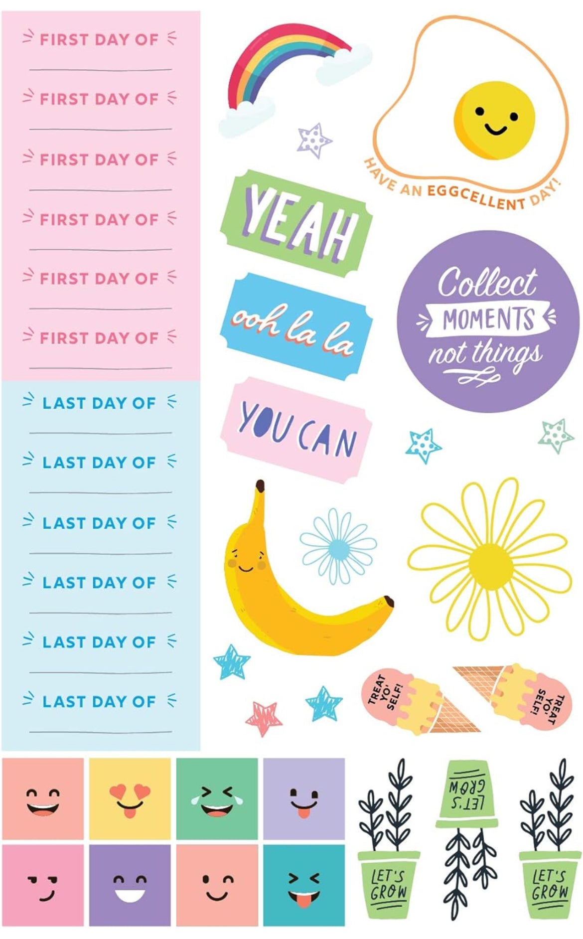 Stickers Instant Happy Planner: Conjunto de más de 450 pegatinas para aumentar tu felicidad (paquetes de variedades de diarios para mujeres) (Inspirar calendarios y regalos de felicidad instantánea)