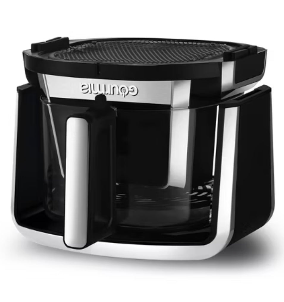 Gourmia 7-Qt. Freidora de aire digital Fry 'N Fold con 10 preajustes y cocción guiada - Negro