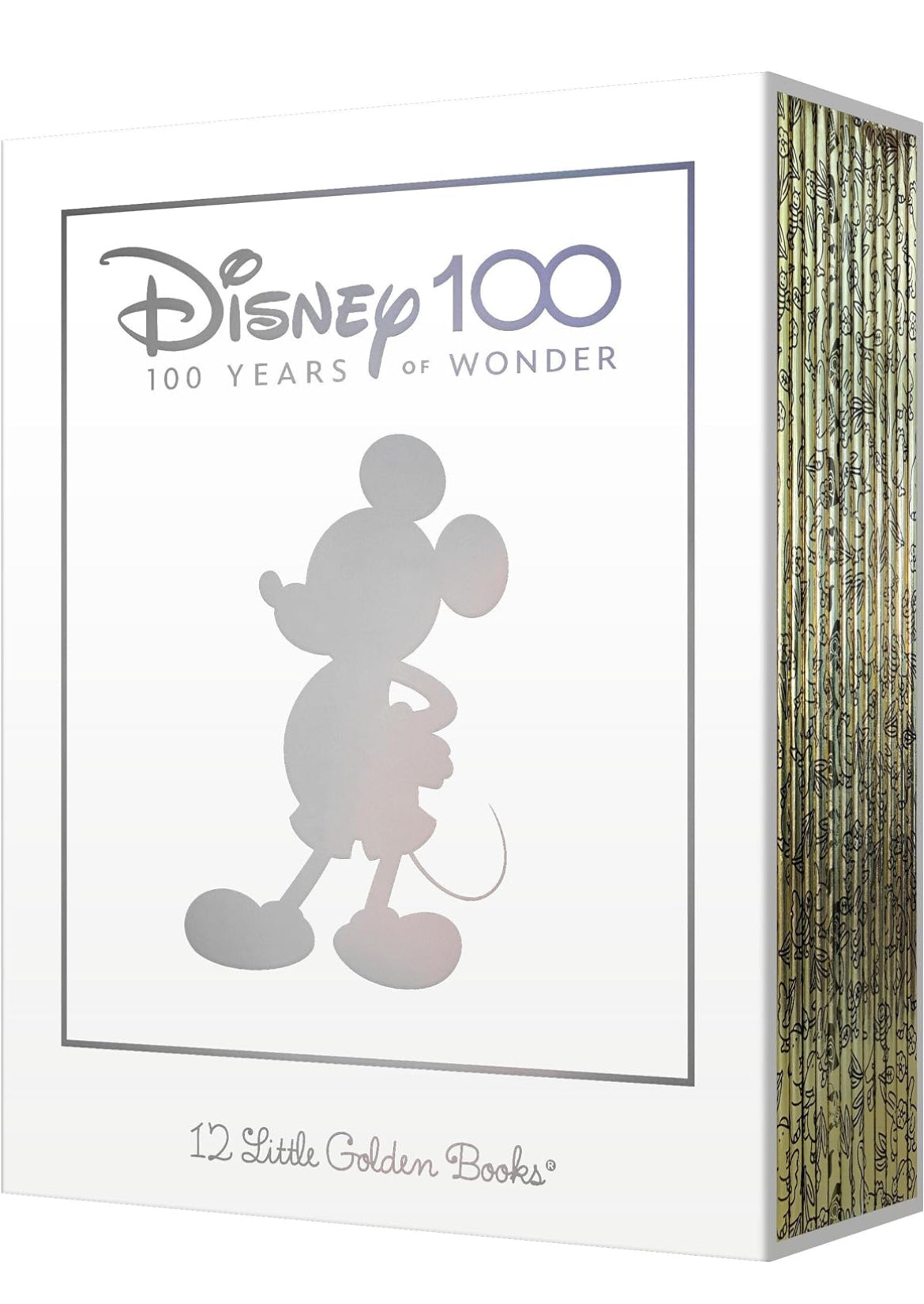 Juego en caja del 100 aniversario de Disney de 12 pequeños libros de oro (Disney)