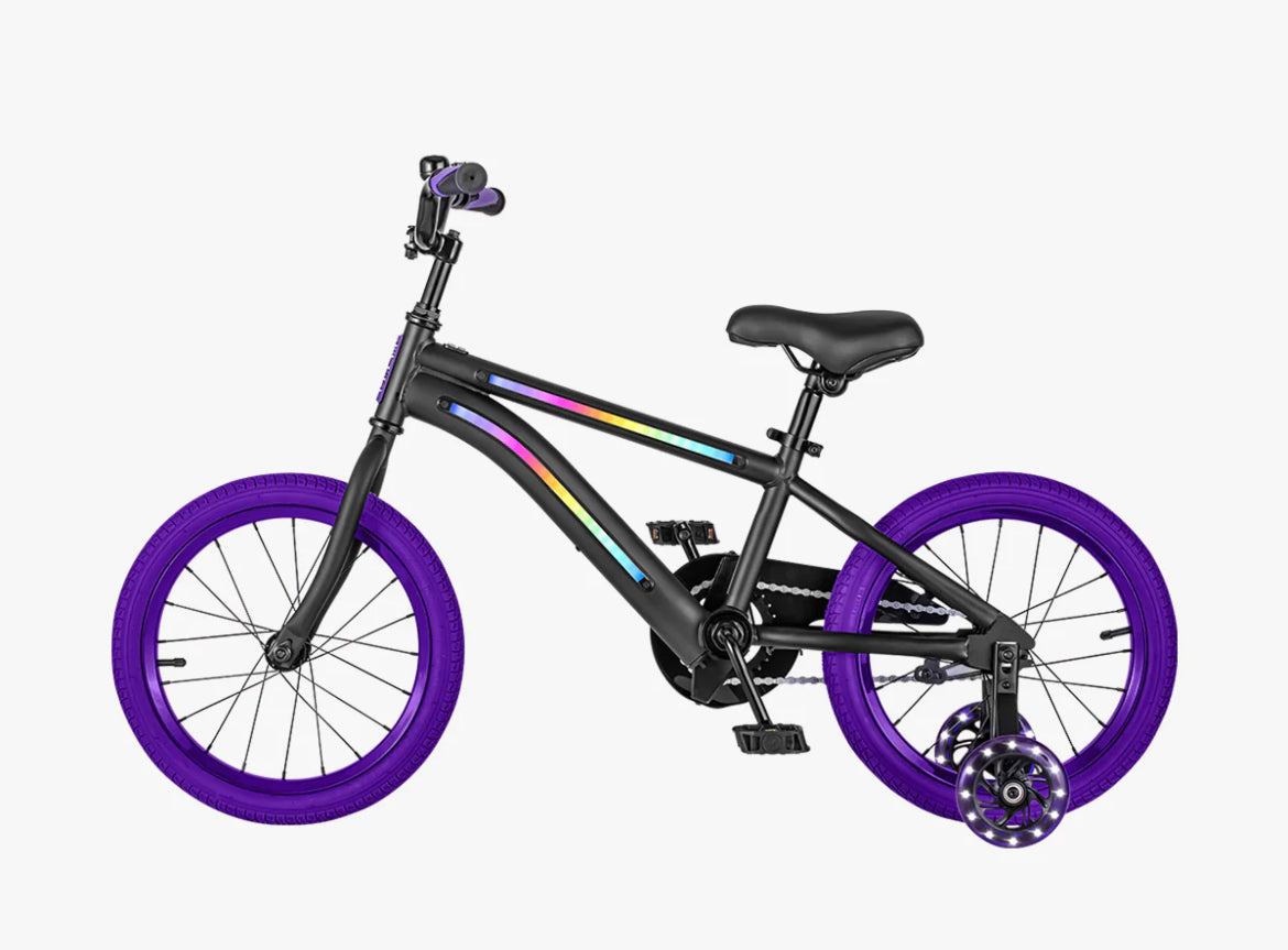 Light Rider 16, bicicleta luminosa para niños