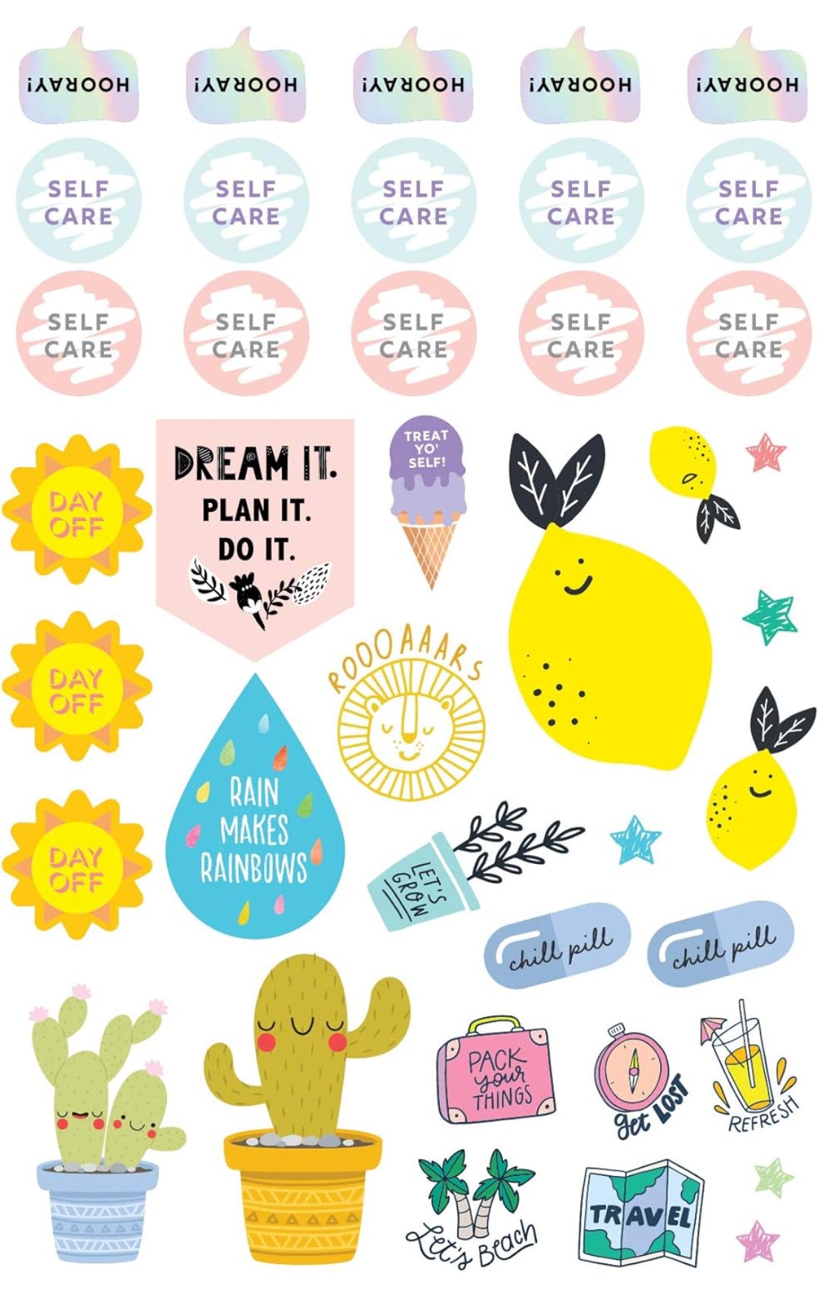 Stickers Instant Happy Planner: Conjunto de más de 450 pegatinas para aumentar tu felicidad (paquetes de variedades de diarios para mujeres) (Inspirar calendarios y regalos de felicidad instantánea)