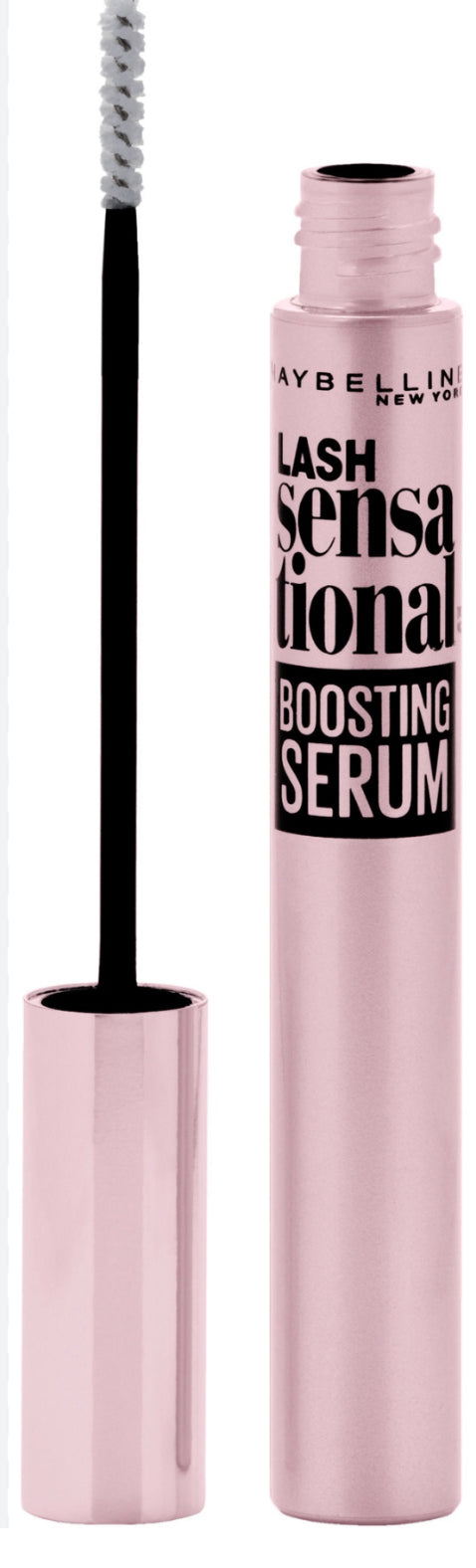 Maybelline New York Lash Sensational Boosting Serum para pestañas, 0.18 onzas líquidas