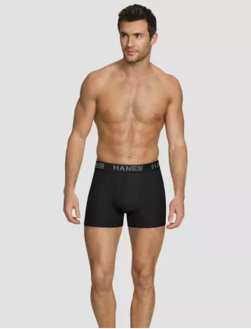 Hanes Premium para hombre de 3 paquetes con bolsa de soporte total antirafacción talla m