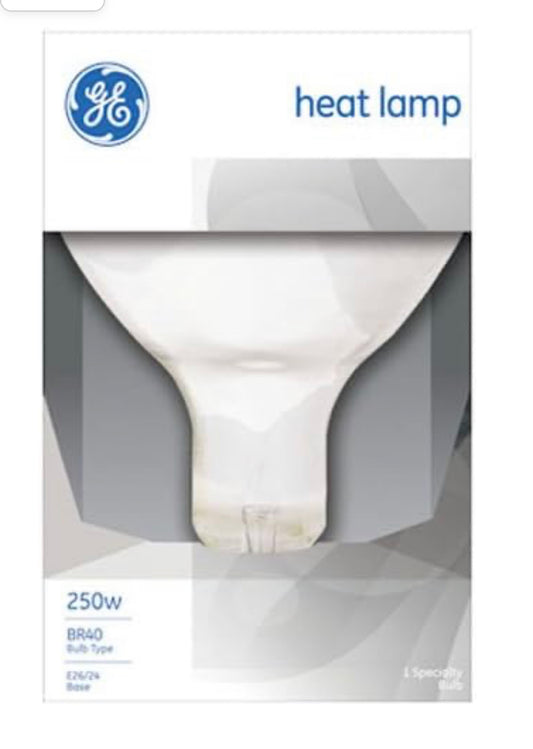 250 W Medium Base R40 calor infrarrojo lámpara