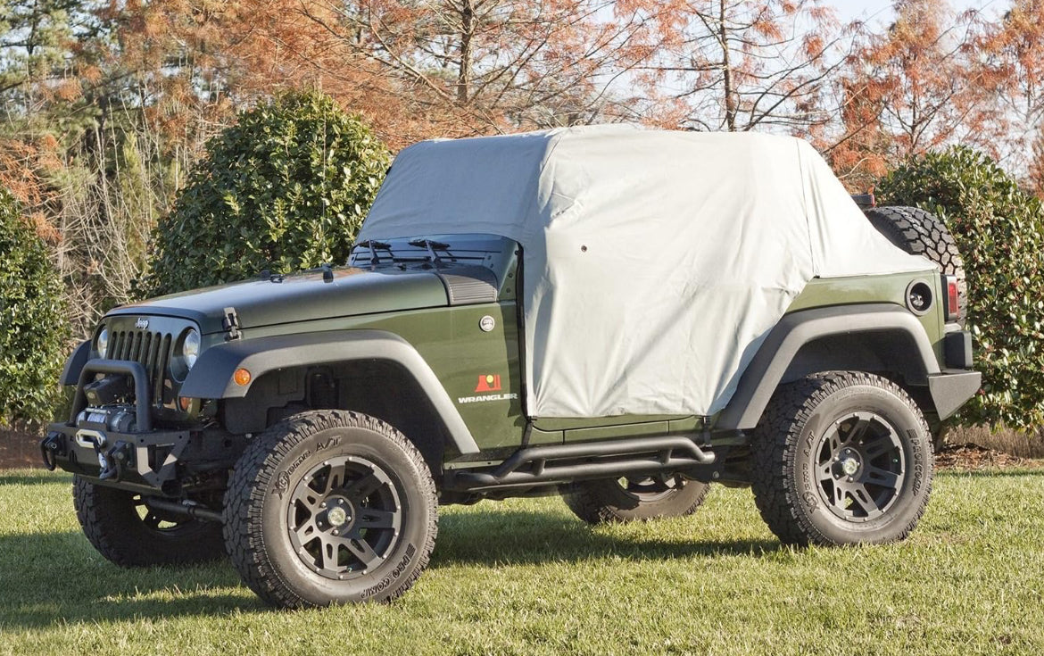 Rugged Ridge Cubierta de cabina Weather-Lite 13317.10; 07-actual Jeep Wrangler JK/JL, 2 puertas