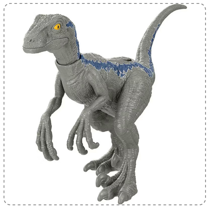 Jurassic World: Figura de dinosaurio 'azul' de Dominion Ferocious Pack Velociraptor