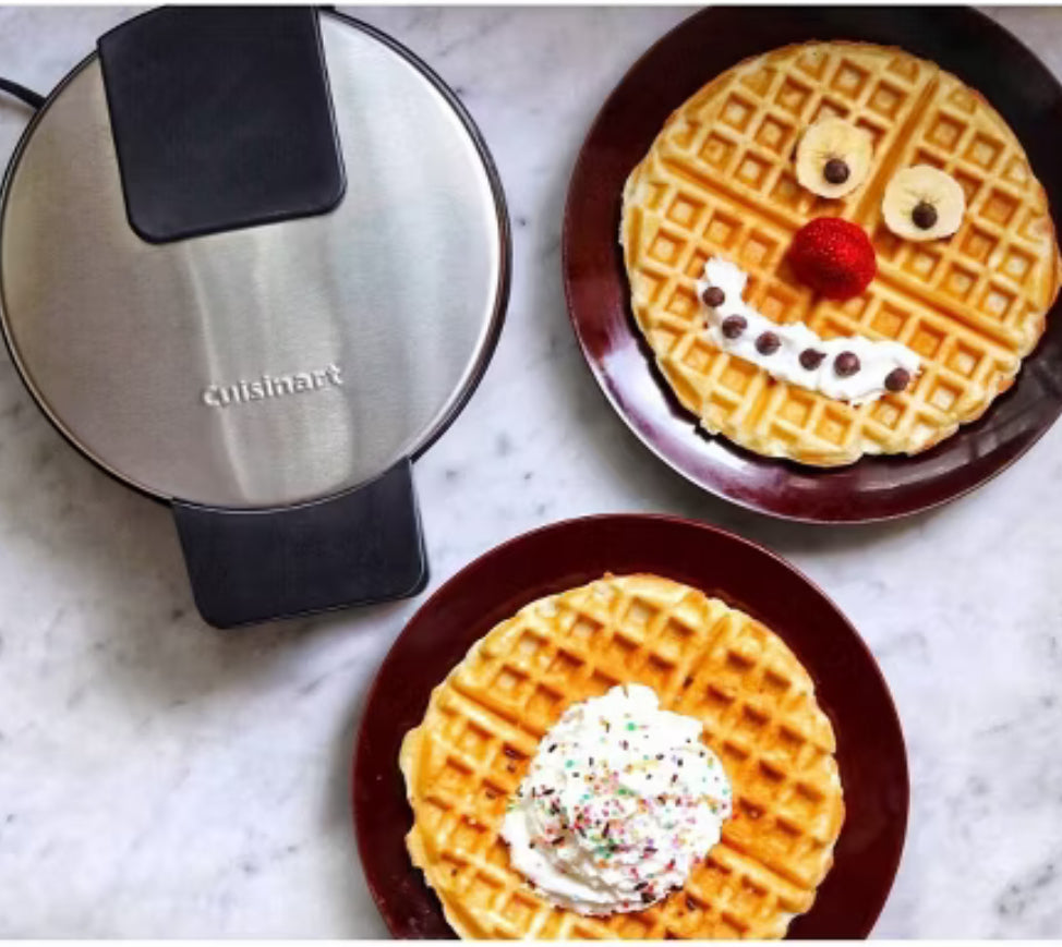 Wafflera - Gofrera clásica Cuisinart - Acero inoxidable - WMR-CAP2