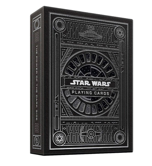 Theory11 MJM Star Wars Dark Side Silver Edition - Juego de cartas (grafito gris)