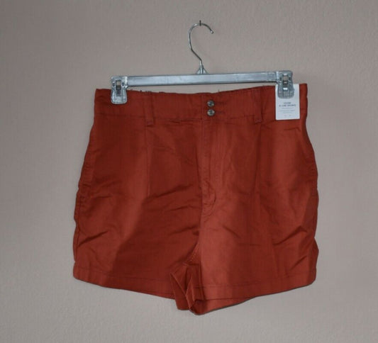 Pantalones Cortos Denizen By Levi’s Para Mujer Rust Sueltos Línea A Calce Relajado Talla 8/29