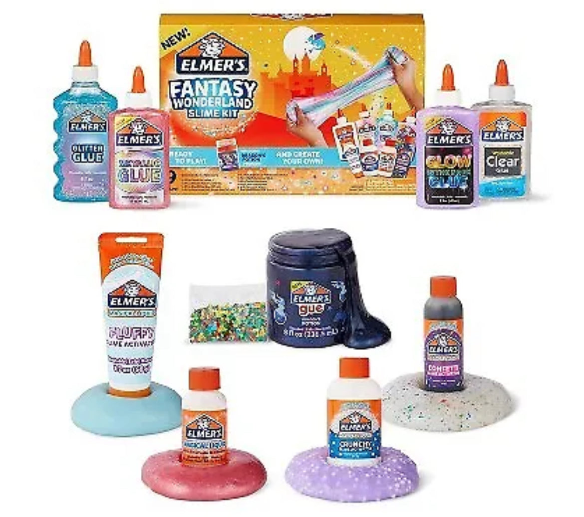 Kit de Slime Fantasy Wonderland de 9 piezas de Elmer's