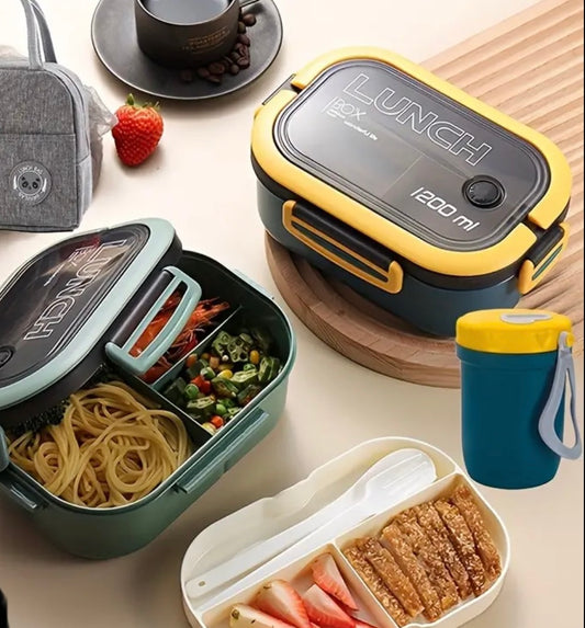 Juego de 3 piezas - bolsas de almuerzo aisladas, gran capacidad, plegables, ideales para suministros escolares, regreso a la escuela, clases, universidad, oficina, camping y pícnic.