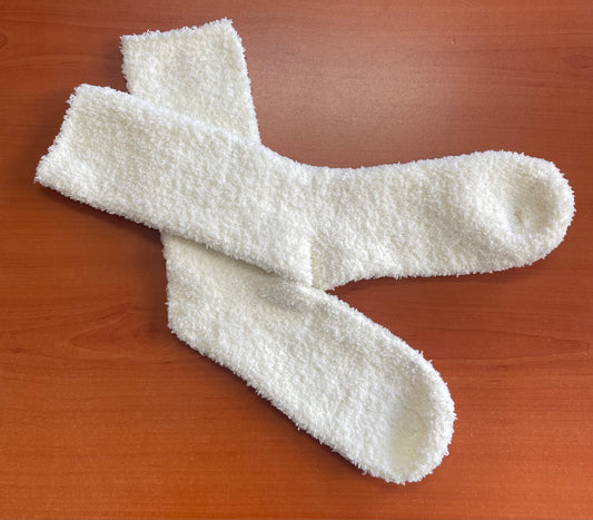 Calcetines para adultos- Talla única- beige -