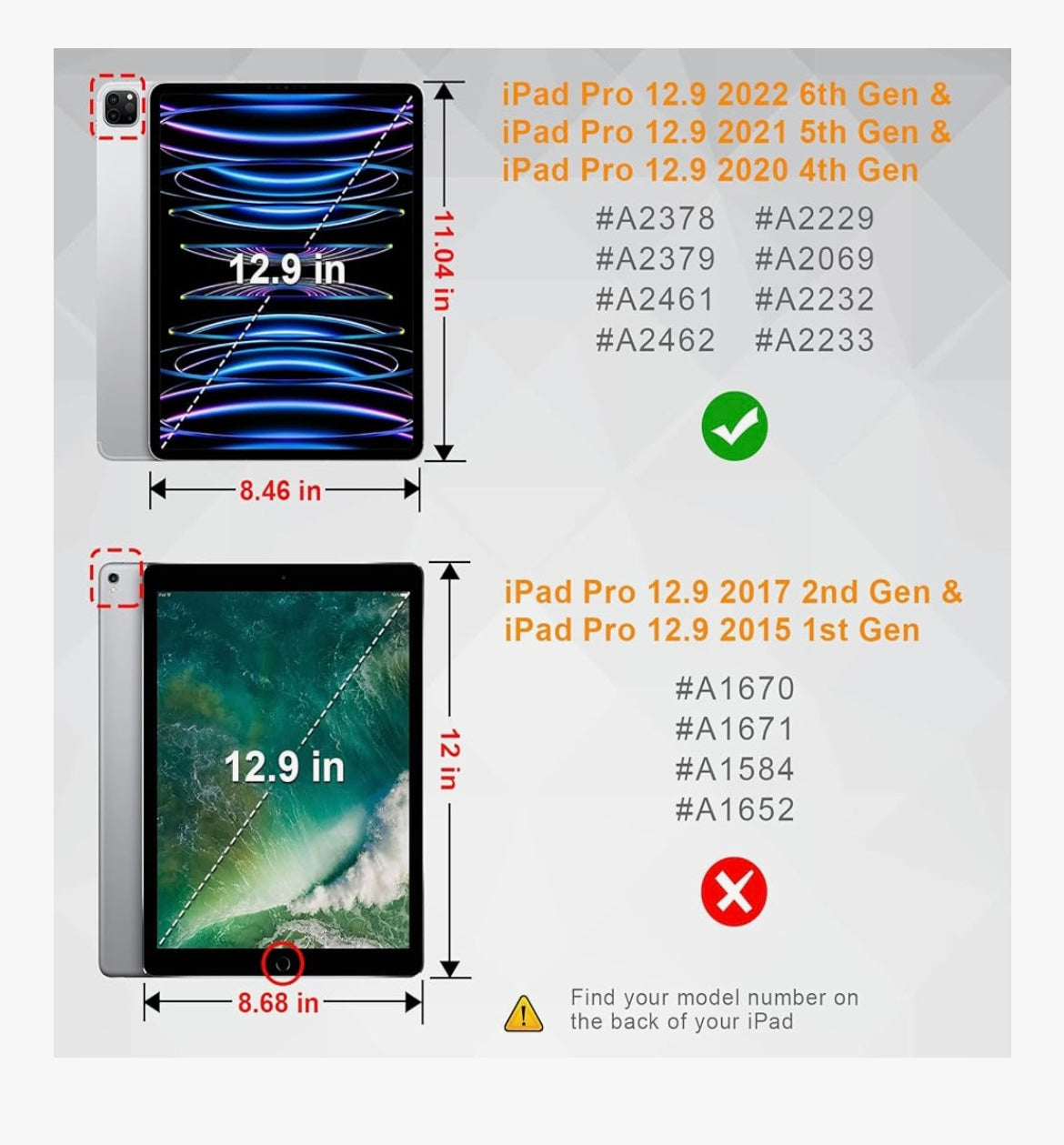 Fintie Funda para iPad Pro de 12.9 pulgadas, 6ª generación 2022, [Soporte para lápiz integrado] Funda protectora de TPU suave y delgada con encendido y apagado automático, también compatible con iPad Pro de 12.9 pulgadas de 5ª, 4ª y 3ª generación, libro d