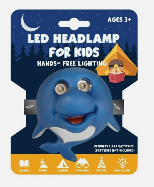 Faro LED de supervivencia para animales para niños manos libres iluminación interior o exterior