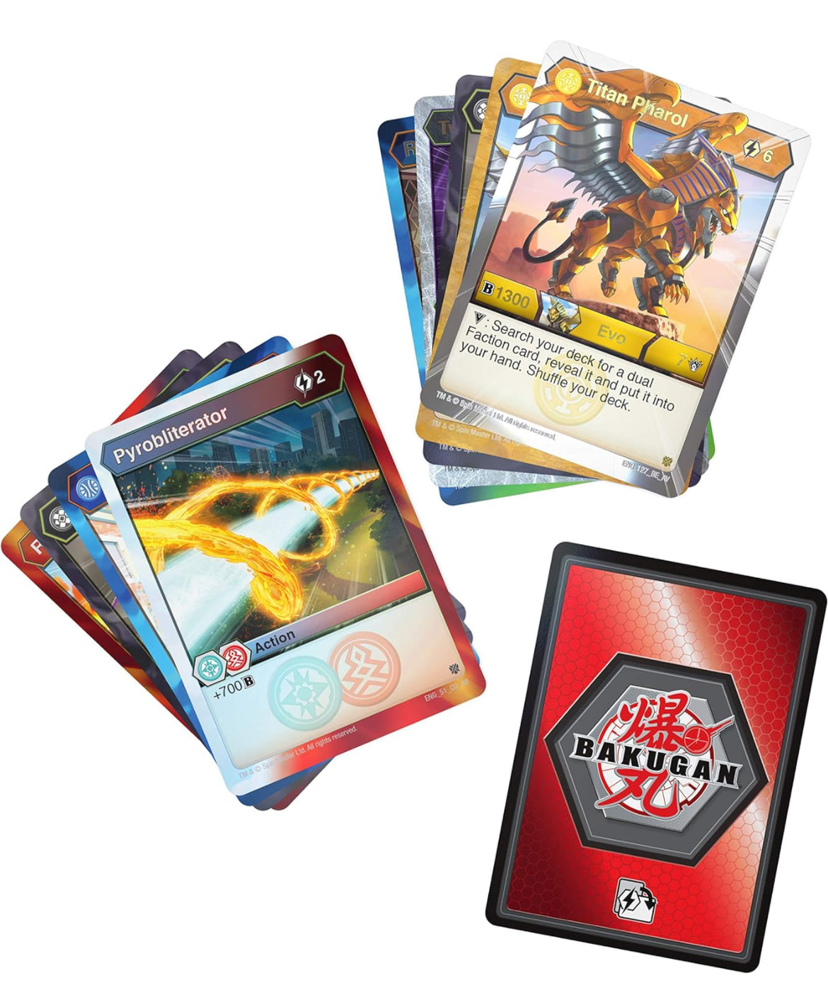 Bakugan Pro, Armored Elite Booster Pack con 10 tarjetas coleccionables coleccionables, para edades de 6 años en adelante