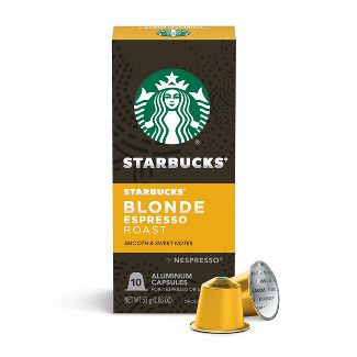 Starbucks by Nespresso Cápsulas de la línea original — Espresso tostado claro rubio — 10ct/2.01oz