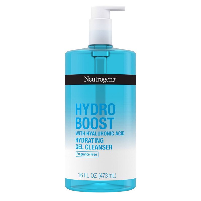 Gel limpiador hidratante sin fragancia Neutrogena Hydro Boost