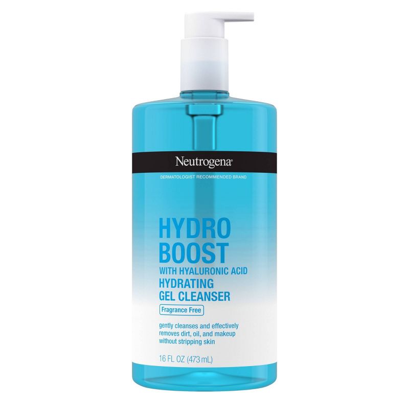 Gel limpiador hidratante sin fragancia Neutrogena Hydro Boost