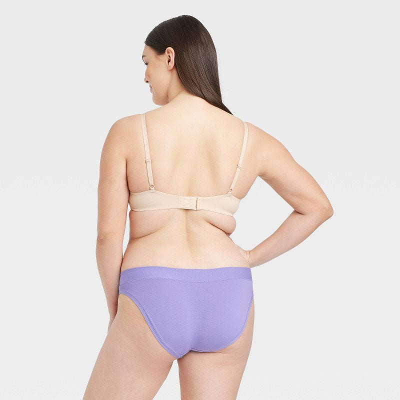 Ropa interior de bikini elástico de algodón para mujer - Auden™ talla L