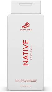 Native Candy Cane Body Wash Jumbo Tamaño 18 oz Seasonal Limited Peppermint