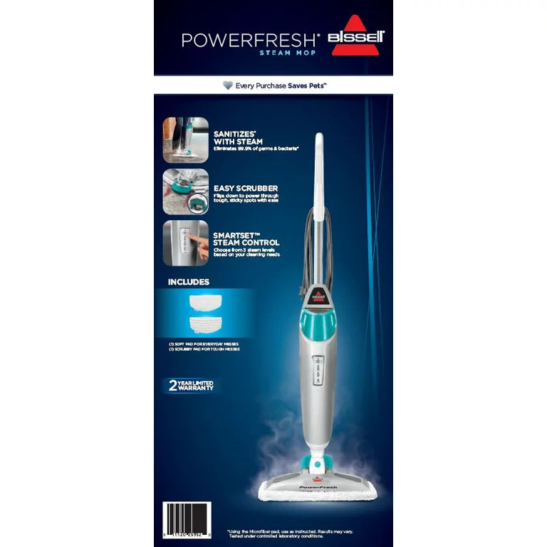 Trapeadora  de vapor de fregado y desinfectante BISSELL PowerFresh