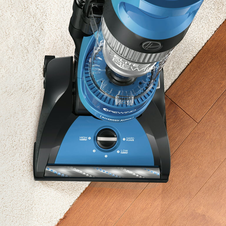 Aspiradora vertical Hoover Elite Rewind Plus con medios HEPA, UH71200