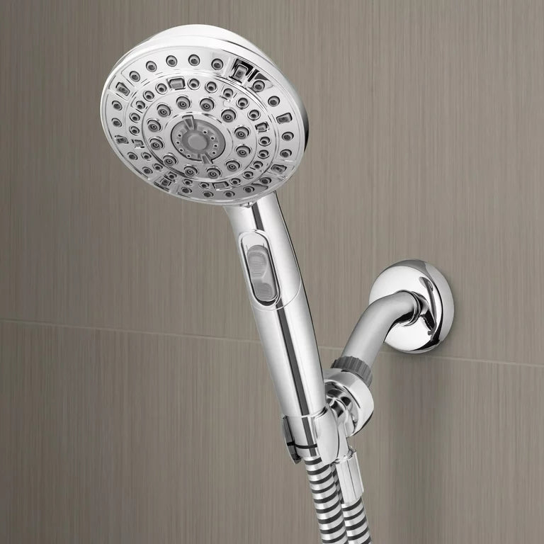 Waterpik 7-Mode PowerPulse Massage Hand Held Shower Head, Chrome, VOT-663E