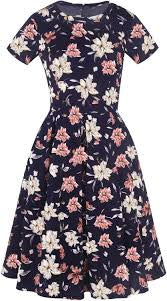 oxiuly womens Modern/Fitted,fit and Fare Dress,casual Summer Dress, Modern/Fitted,fit and Fare Dress,casual Summer Dress - talla M