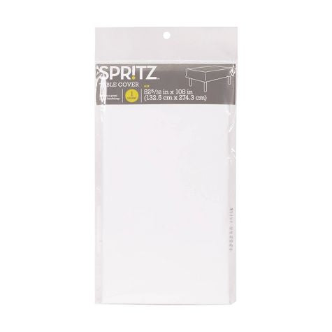 Mantel de plástico blanco - Spritz™